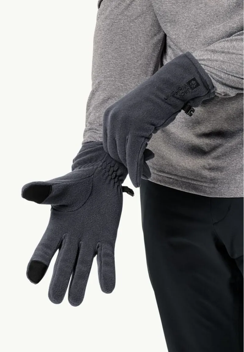 Jack Wolfskin Real Stiff Glove in Ebony
